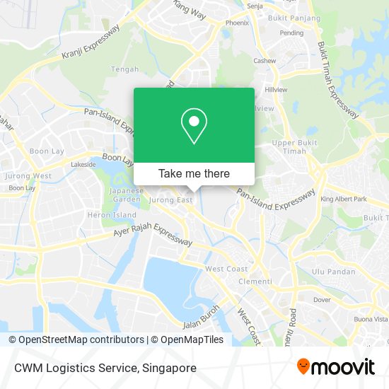 CWM Logistics Service map