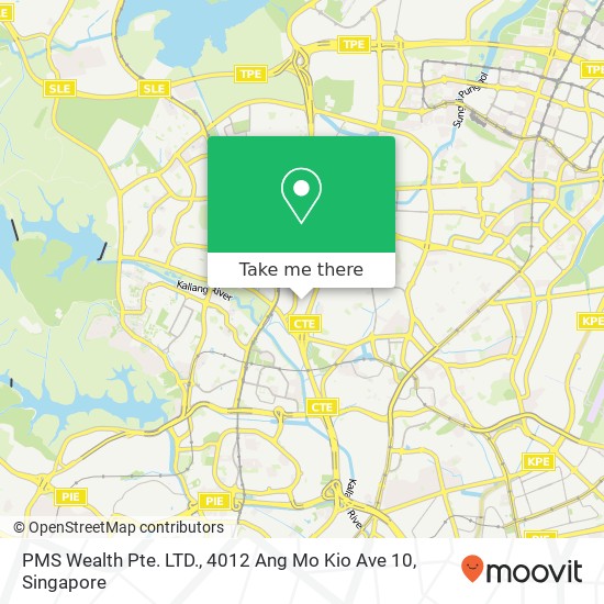 PMS Wealth Pte. LTD., 4012 Ang Mo Kio Ave 10 map