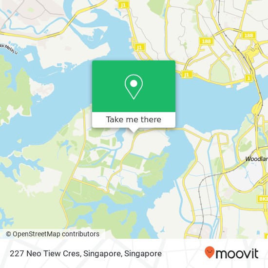 227 Neo Tiew Cres, Singapore map