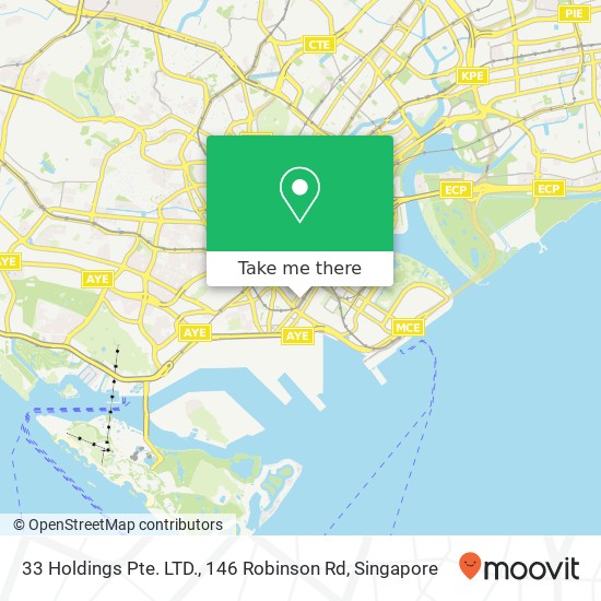 33 Holdings Pte. LTD., 146 Robinson Rd map