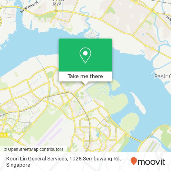 Koon Lin General Services, 1028 Sembawang Rd map