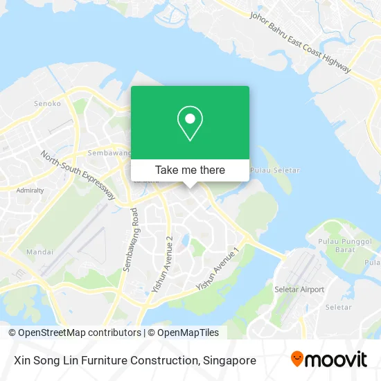 Xin Song Lin Furniture Construction map