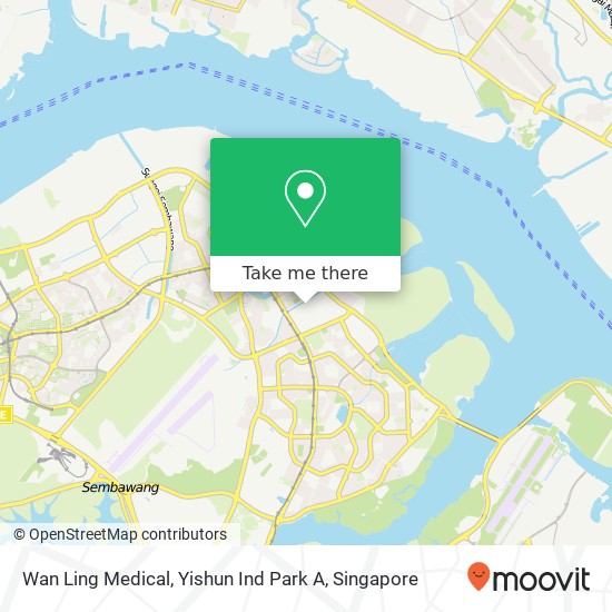 Wan Ling Medical, Yishun Ind Park A map