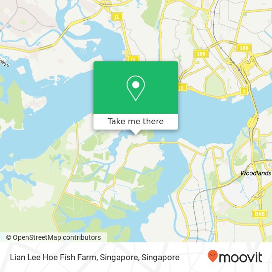 Lian Lee Hoe Fish Farm, Singapore map