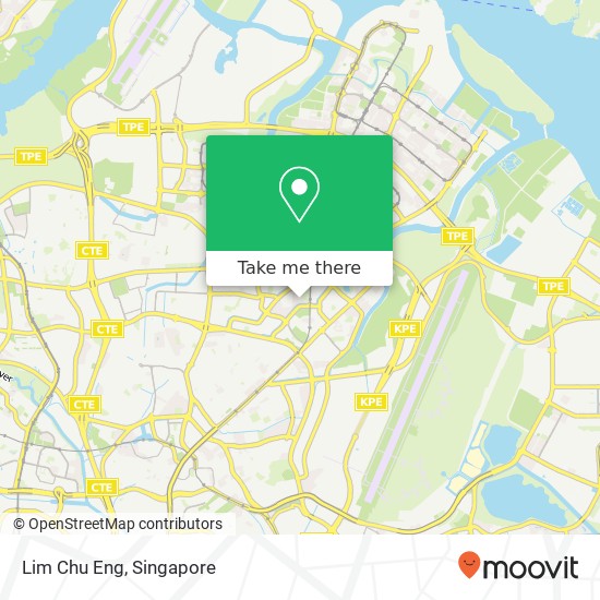 Lim Chu Eng, Hougang Ave 6地图