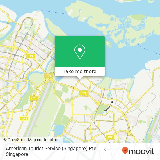 American Tourist Service (Singapore) Pte LTD地图