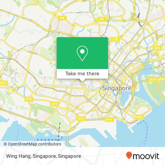 Wing Hang, Singapore地图
