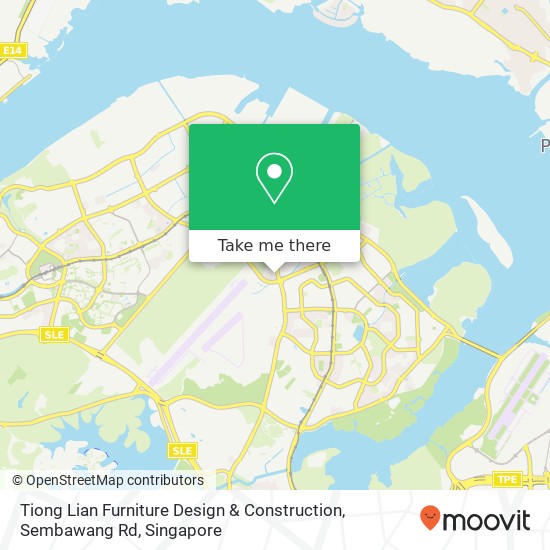 Tiong Lian Furniture Design & Construction, Sembawang Rd地图