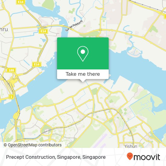 Precept Construction, Singapore map