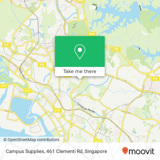 Campus Supplies, 461 Clementi Rd map