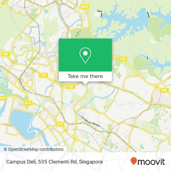 Campus Deli, 535 Clementi Rd map