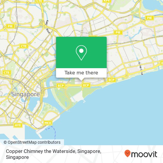 Copper Chimney the Waterside, Singapore地图