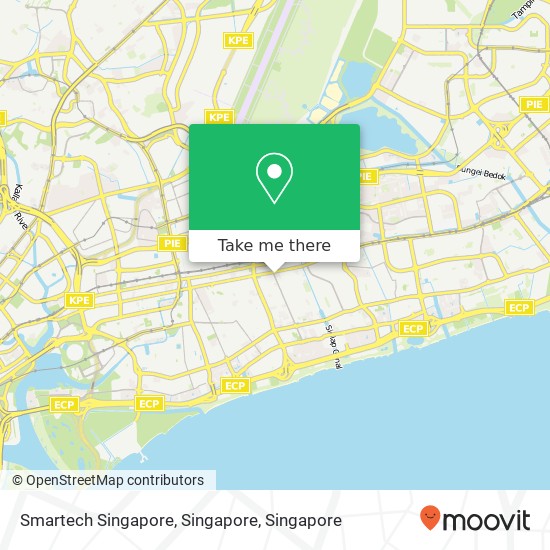 Smartech Singapore, Singapore map