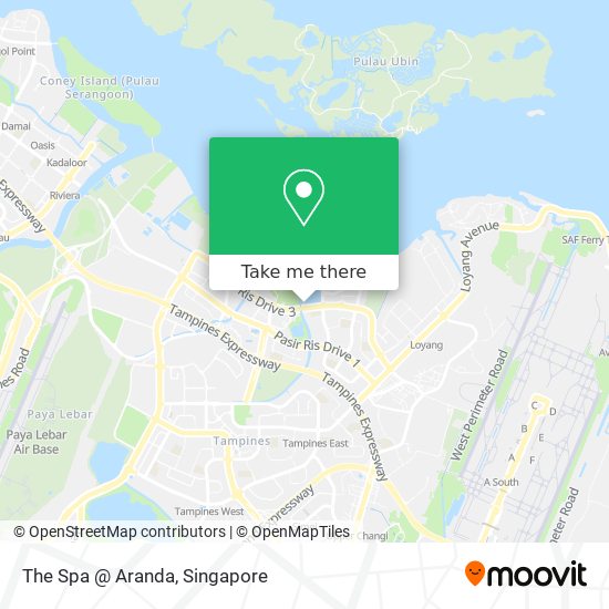 The Spa @ Aranda map