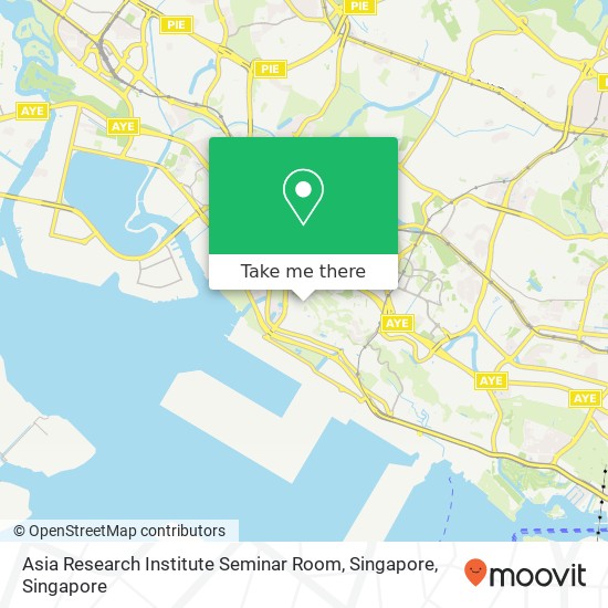 Asia Research Institute Seminar Room, Singapore map