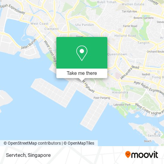 Servtech map