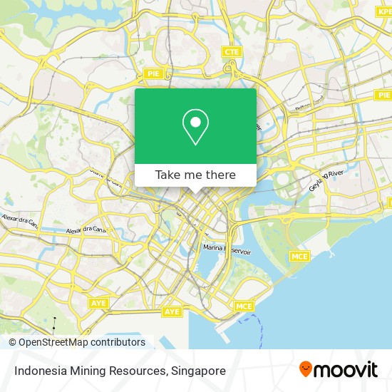 Indonesia Mining Resources map
