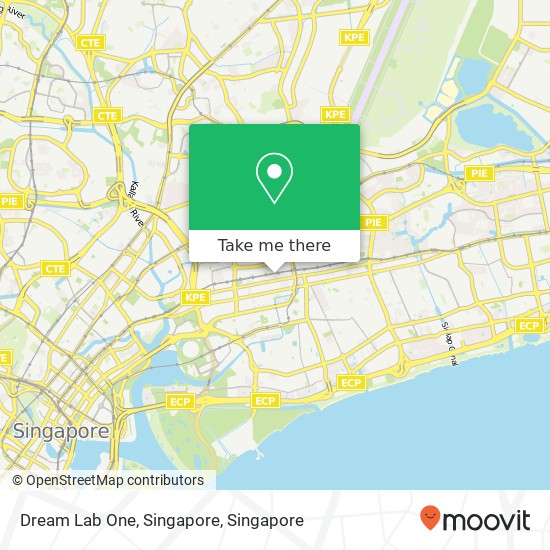 Dream Lab One, Singapore map