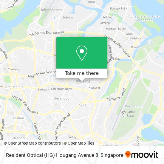 Resident Optical (HG) Hougang Avenue 8地图