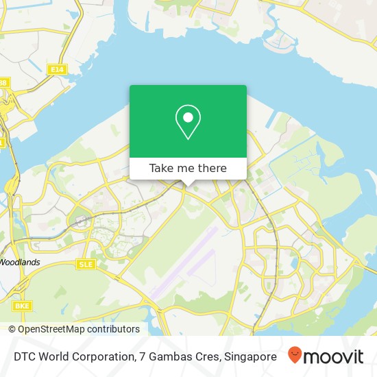 DTC World Corporation, 7 Gambas Cres map