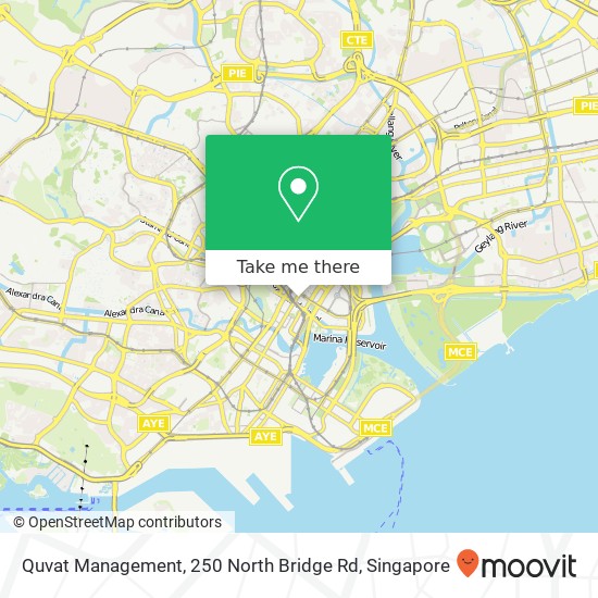 Quvat Management, 250 North Bridge Rd map