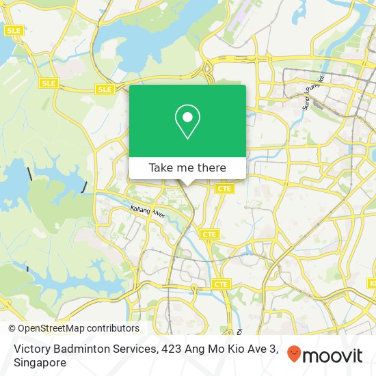 Victory Badminton Services, 423 Ang Mo Kio Ave 3 map