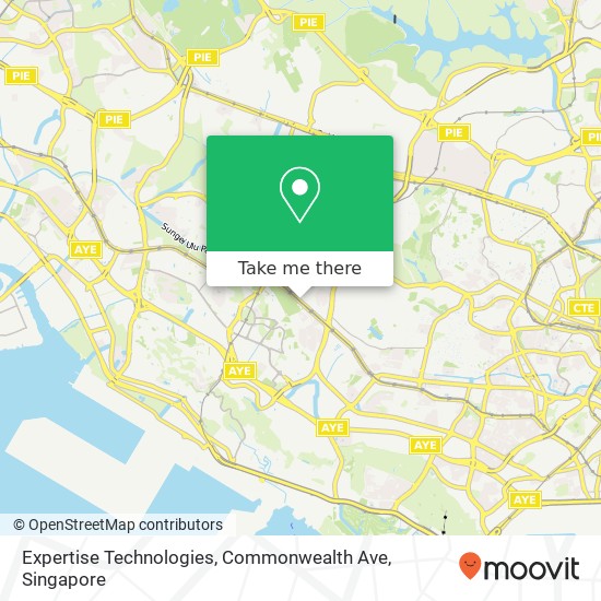 Expertise Technologies, Commonwealth Ave map