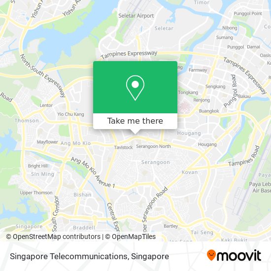 Singapore Telecommunications map