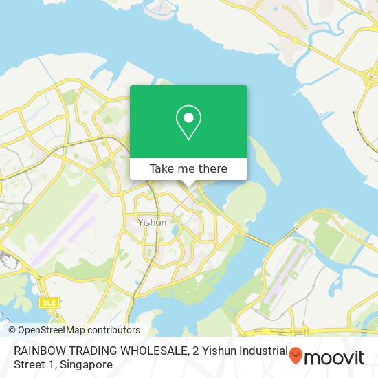 RAINBOW TRADING WHOLESALE, 2 Yishun Industrial Street 1 map