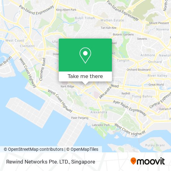 Rewind Networks Pte. LTD. map