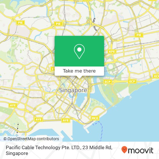 Pacific Cable Technology Pte. LTD., 23 Middle Rd map