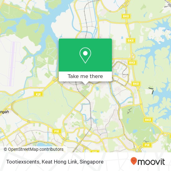 Tootiexscents, Keat Hong Link map