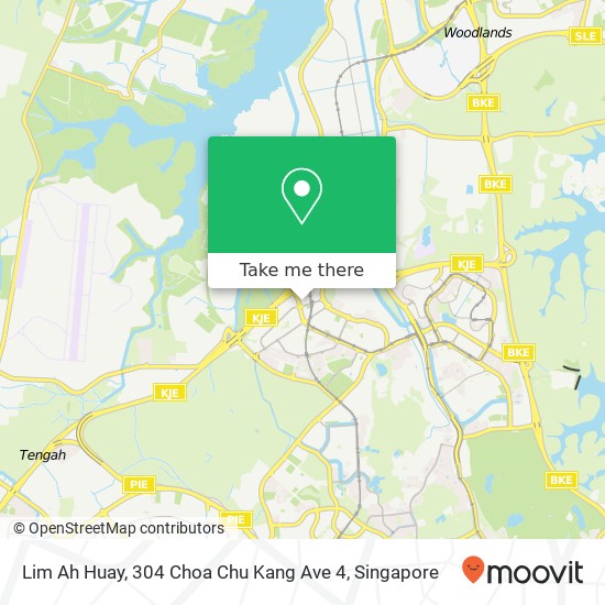 Lim Ah Huay, 304 Choa Chu Kang Ave 4 map