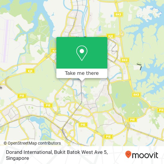 Dorand International, Bukit Batok West Ave 5 map
