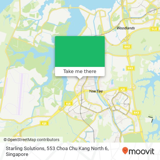 Starling Solutions, 553 Choa Chu Kang North 6地图