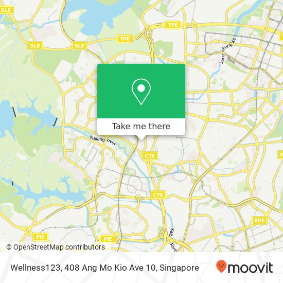 Wellness123, 408 Ang Mo Kio Ave 10 map