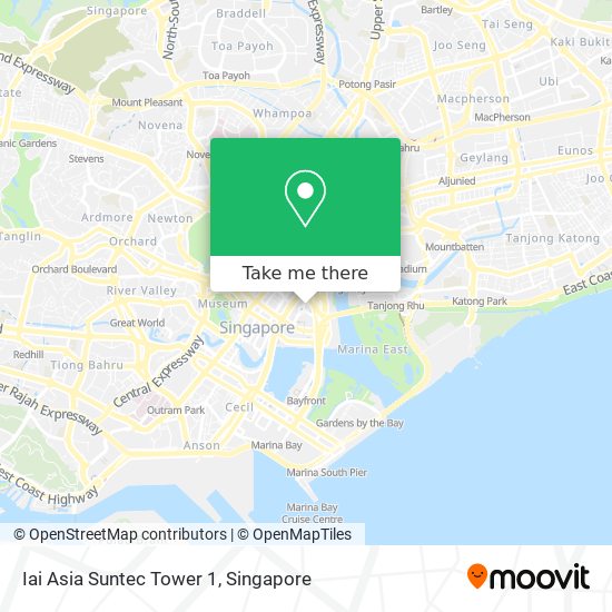 Iai Asia Suntec Tower 1 map