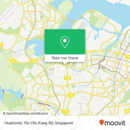 Huatronic, Yio Chu Kang Rd map