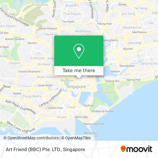 Art Friend (BBC) Pte. LTD. map