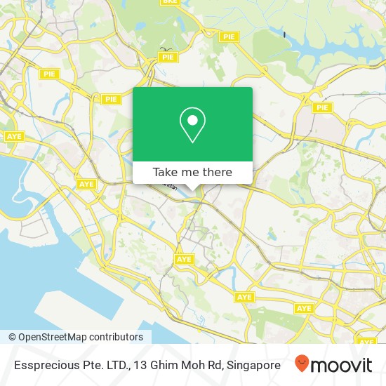 Essprecious Pte. LTD., 13 Ghim Moh Rd map