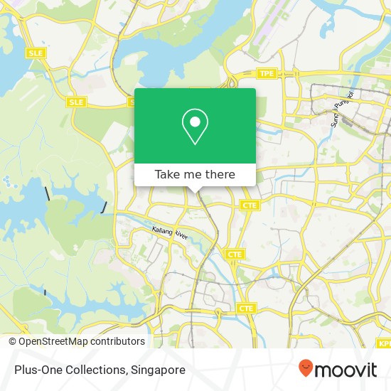 Plus-One Collections, Ang Mo Kio Ave 8地图