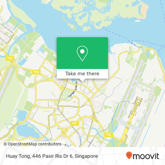 Huay Tong, 446 Pasir Ris Dr 6 map