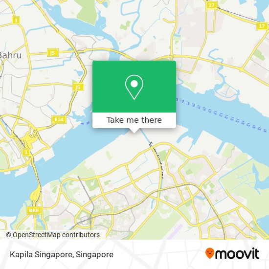 Kapila Singapore地图