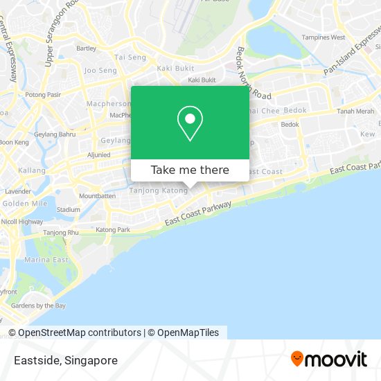 Eastside map