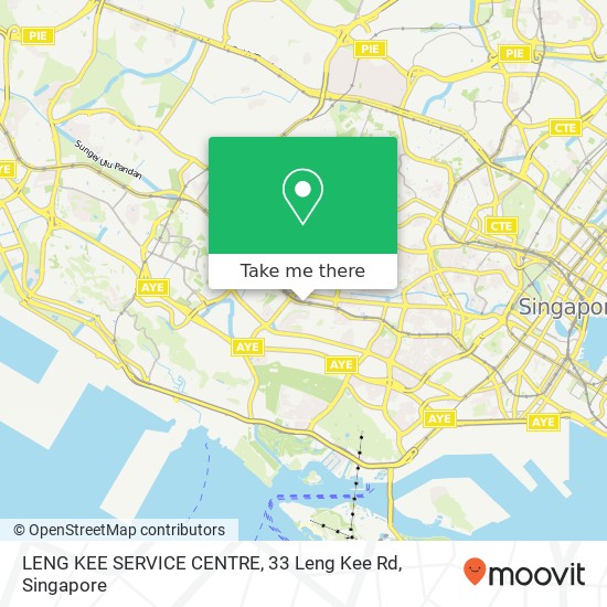 LENG KEE SERVICE CENTRE, 33 Leng Kee Rd map