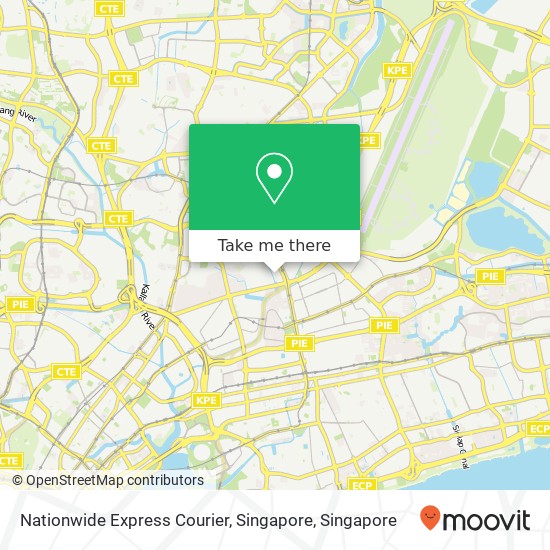 Nationwide Express Courier, Singapore map