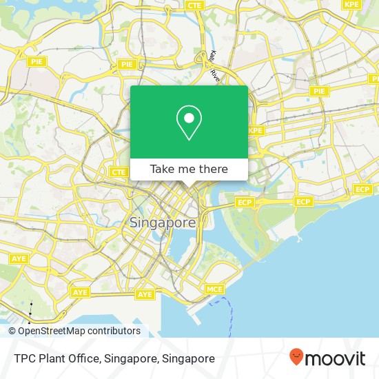 TPC Plant Office, Singapore地图