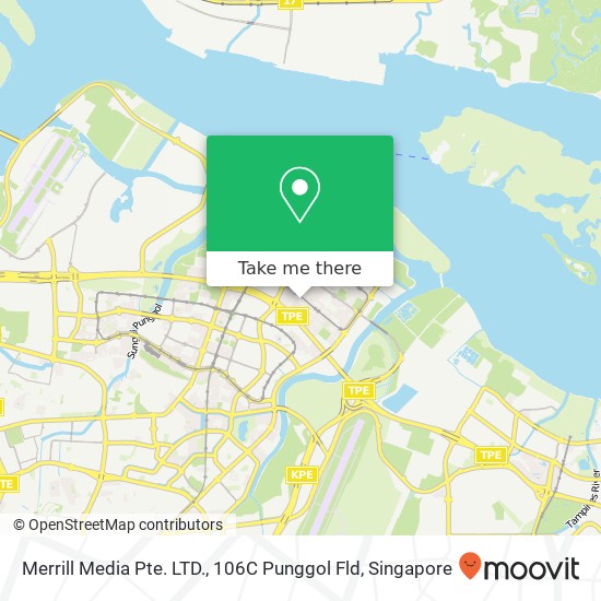 Merrill Media Pte. LTD., 106C Punggol Fld地图