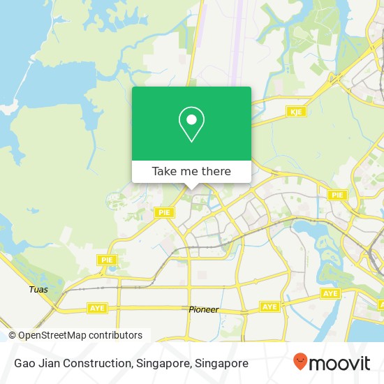 Gao Jian Construction, Singapore地图