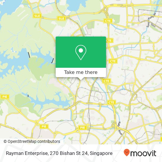 Rayman Enterprise, 270 Bishan St 24地图